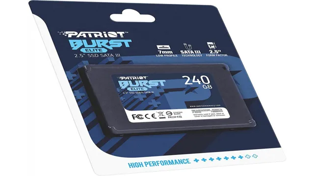 240gb patriot burst ssd vs mx500