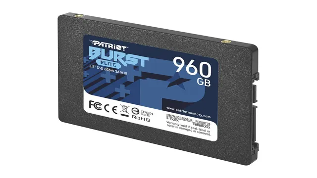 Patriot Burst Elite SATA 3 1.92TB SSD