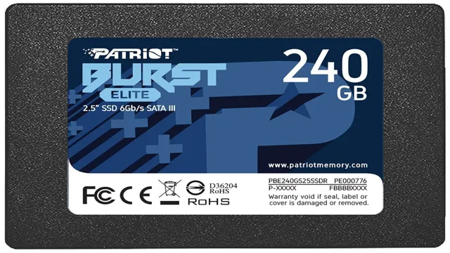 Patriot Burst SSD 240GB Firmware