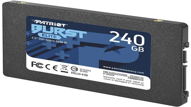 Patriot Burst SSD 240GB Review