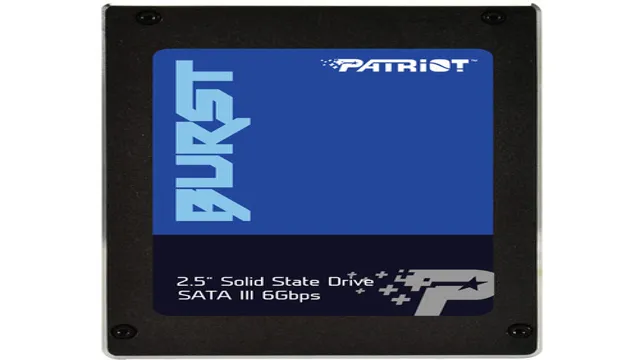 Patriot Burst SSD 960GB Benchmark