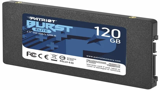 Patriot Burst SSD 960GB TBW