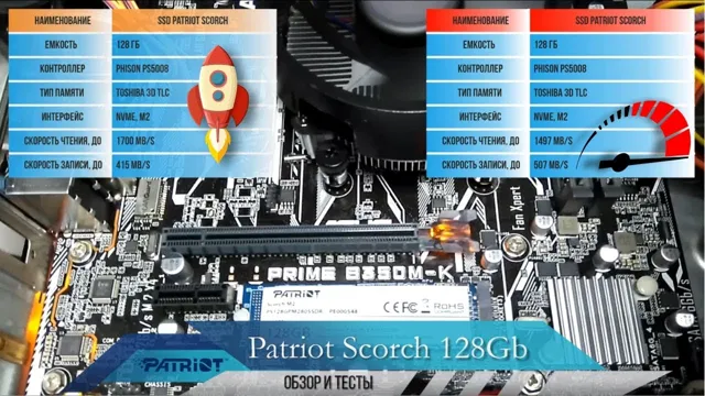 installing a patriot scorch nvme ssd in windows 10