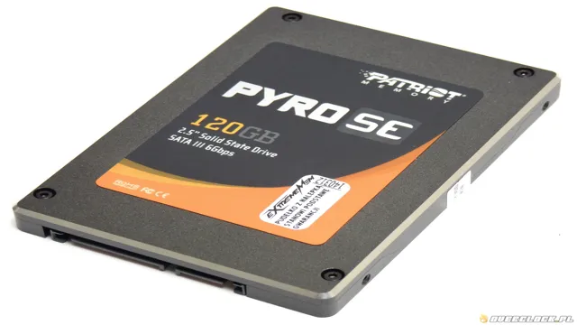 new firmware for patriot pyro 128 mb ssd