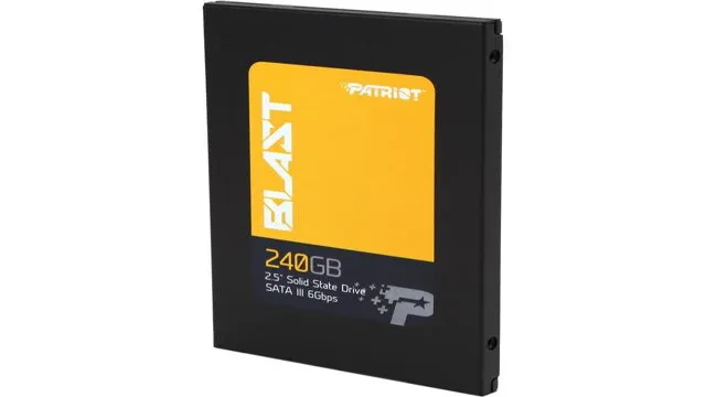 patriot blast 240gb ssd