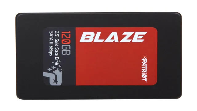 patriot blaze 120gb ssd specs