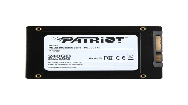 patriot ssd