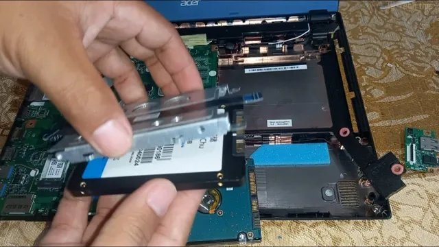 acer how to change ssd