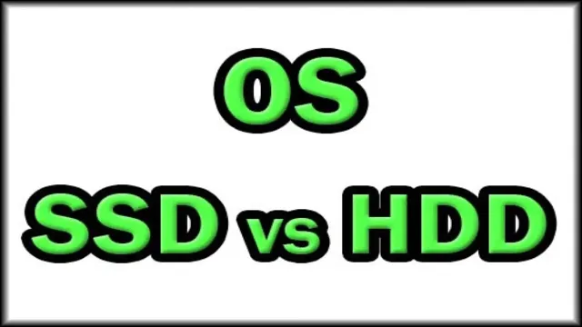 how big does a operating system ssd need to be
