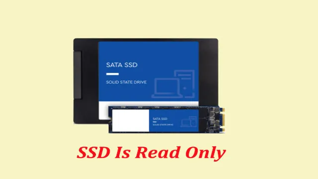how do i get my ssd to read my files