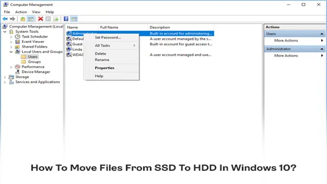 how do i move c partititon from ssd to hdd