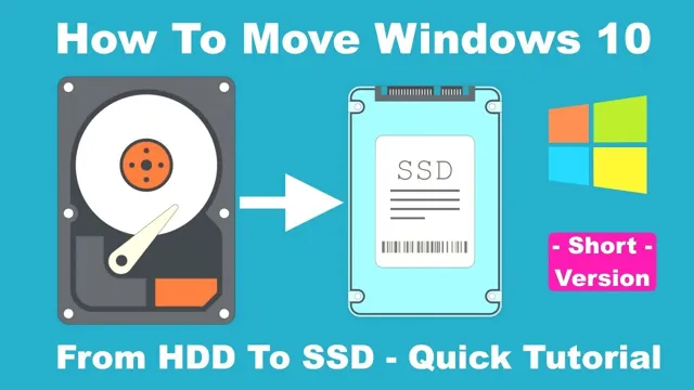 how do i move programs from hdd to ssd