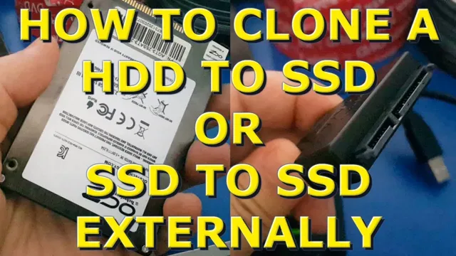 how do you connect hdd to ssd for cloning