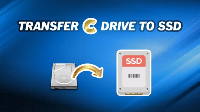 how to change c drive to new ssd