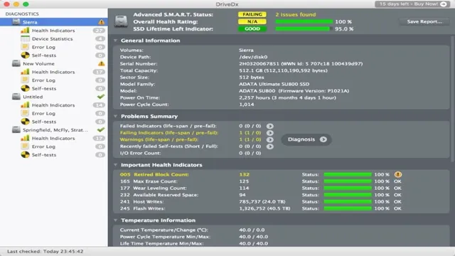 how to check ssd temp