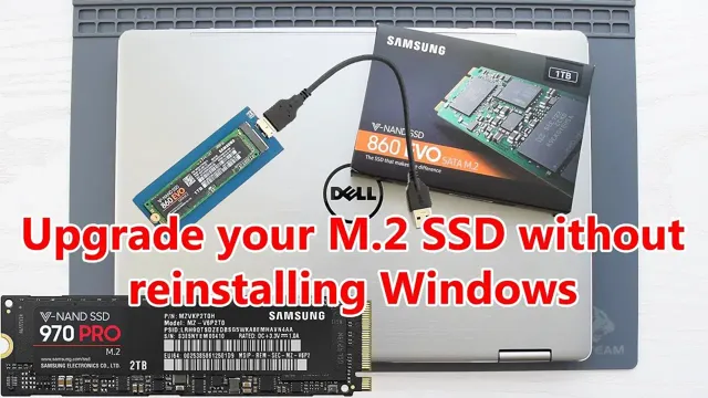 how to clone m 2 ssd with only one slot