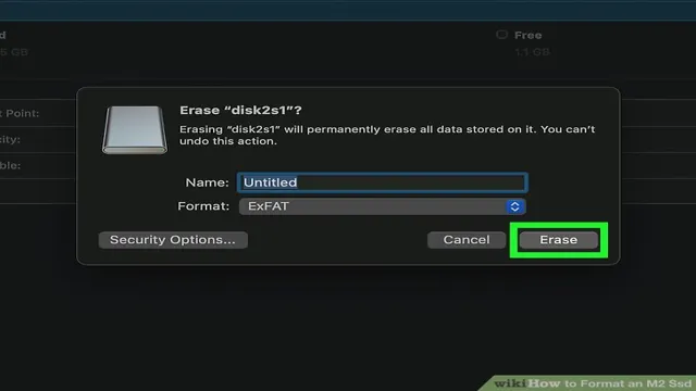 how to format m2 ssd