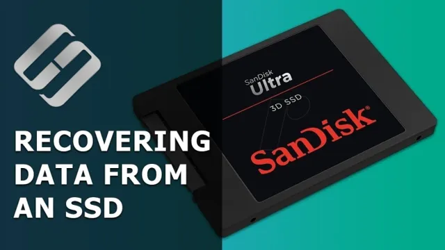 how to recover data from ssd that won't boot