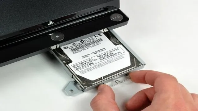 ps3 hard drive upgrade