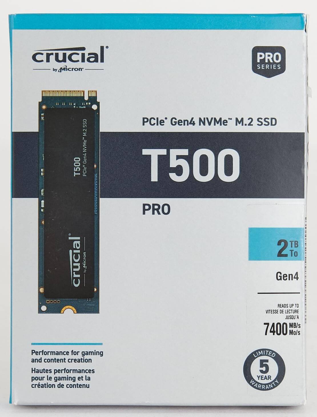 crucial t500