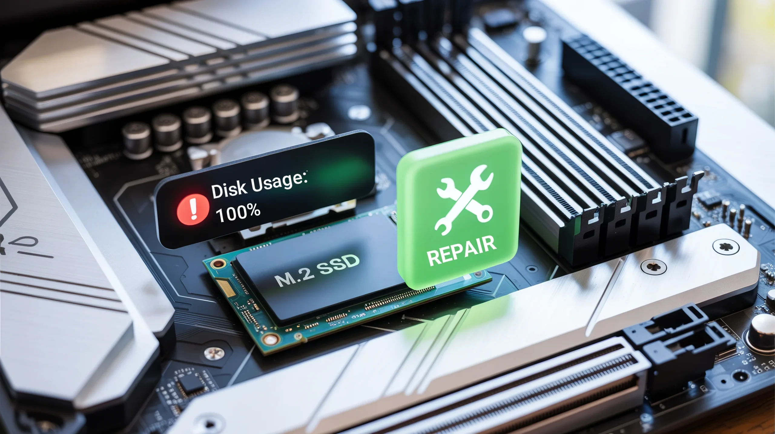 SSD at 100% Disk Usage