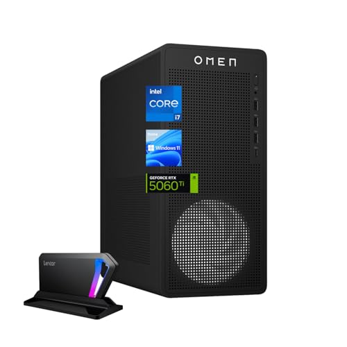 HP OMEN 16L TG03 RTX 5060 Ti Gaming Desktop, Intel i7
