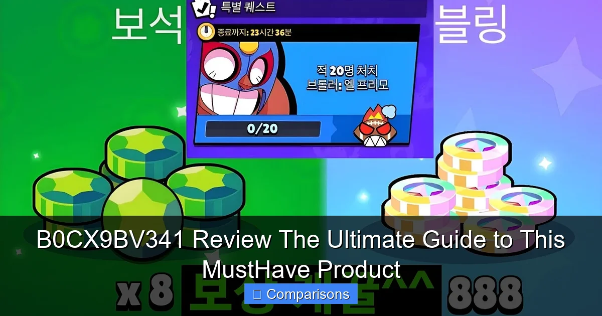 B0CX9BV341 Review The Ultimate Guide to This MustHave Product