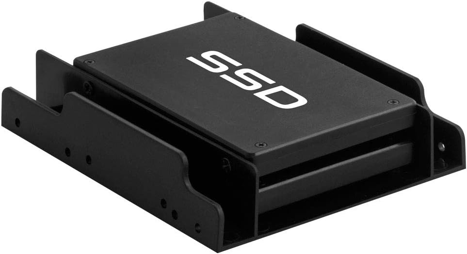 Kingwin SSD Hard Drive Mounting Kit Internal, Convert Any 2 x 2.5” Sol
