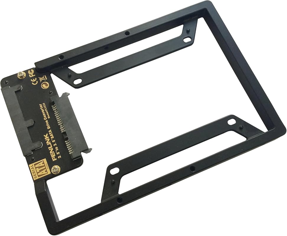 6GB 2.5in to 3.5in Internal SSD Hard Drive SATA Drive Converter