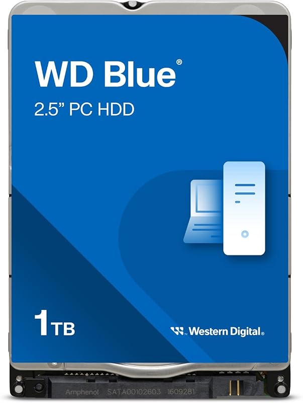 Western Digital 1TB WD Blue Mobile Hard Drive HDD