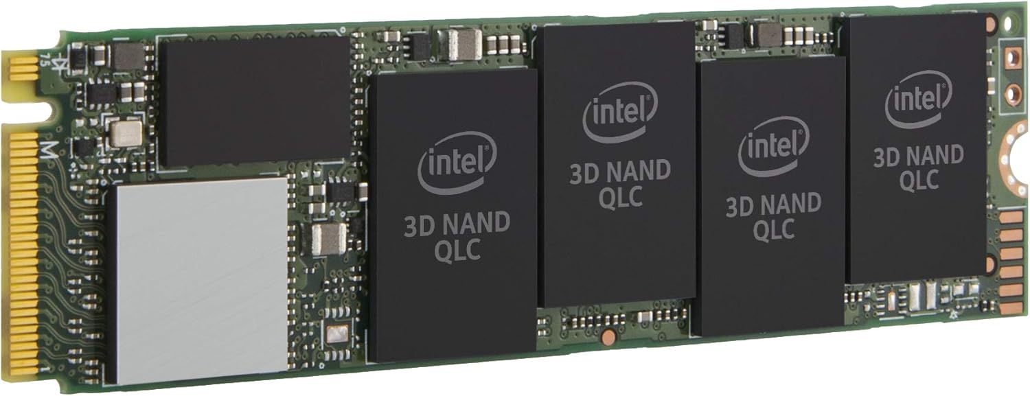 Intel 660p Series M.2 2280 1TB PCIe NVMe 3.0 x4 3D2, QLC Internal Soli