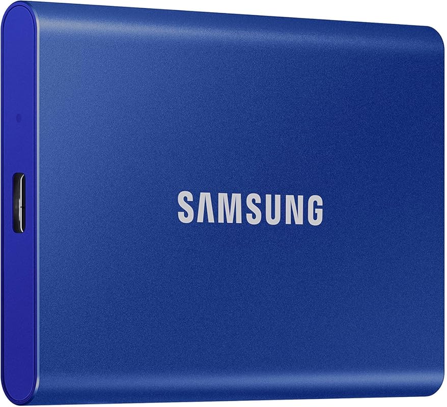 Samsung T7 1TB Portable SSD, USB 3.2 Gen 2, 1050MB/s, Reliable Storage