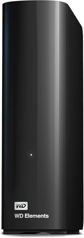 WD 16TB Elements Desktop External Hard Drive, USB 3.0 for plug-and-pla