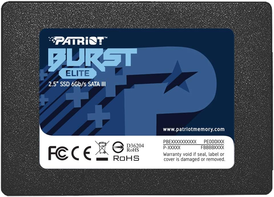 Patriot Burst Elite 120GB SATA III 2.5-Inch Internal SSD for Everyday 