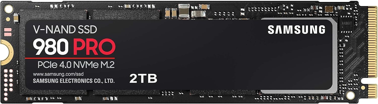 Samsung 980 PRO 2TB NVMe M.2 SSD Gen4 for Gaming and Maximum Speed