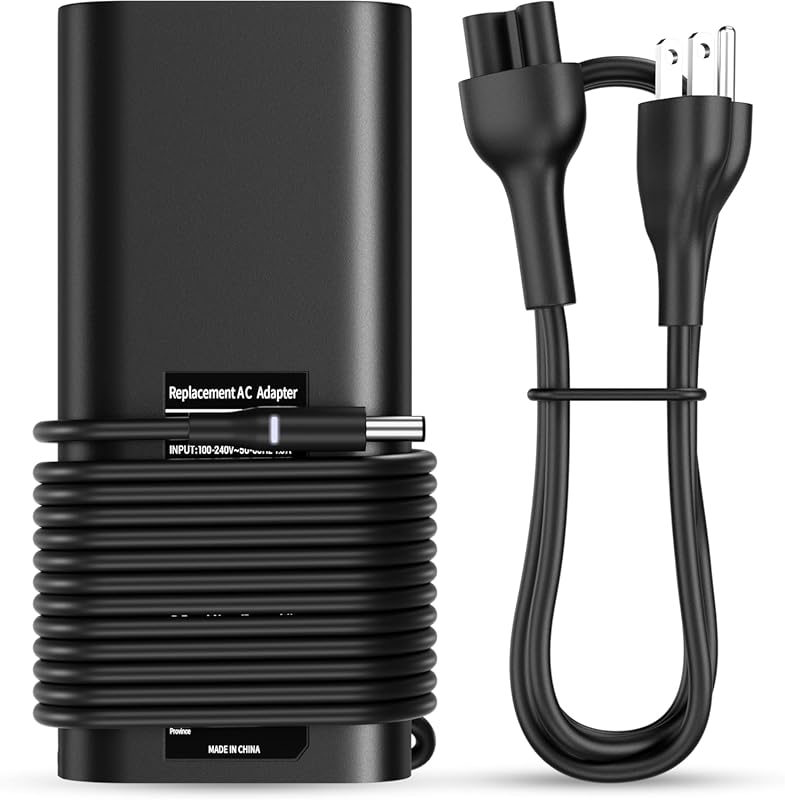 Replacement for Dell 130w Laptop Charger Compatible with dell XPS 15 9