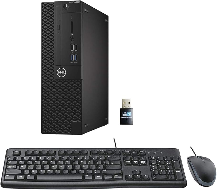 Dell Optiplex 3050 SFF Desktop with Intel i5, 16GB RAM, 256GB SSD, Win