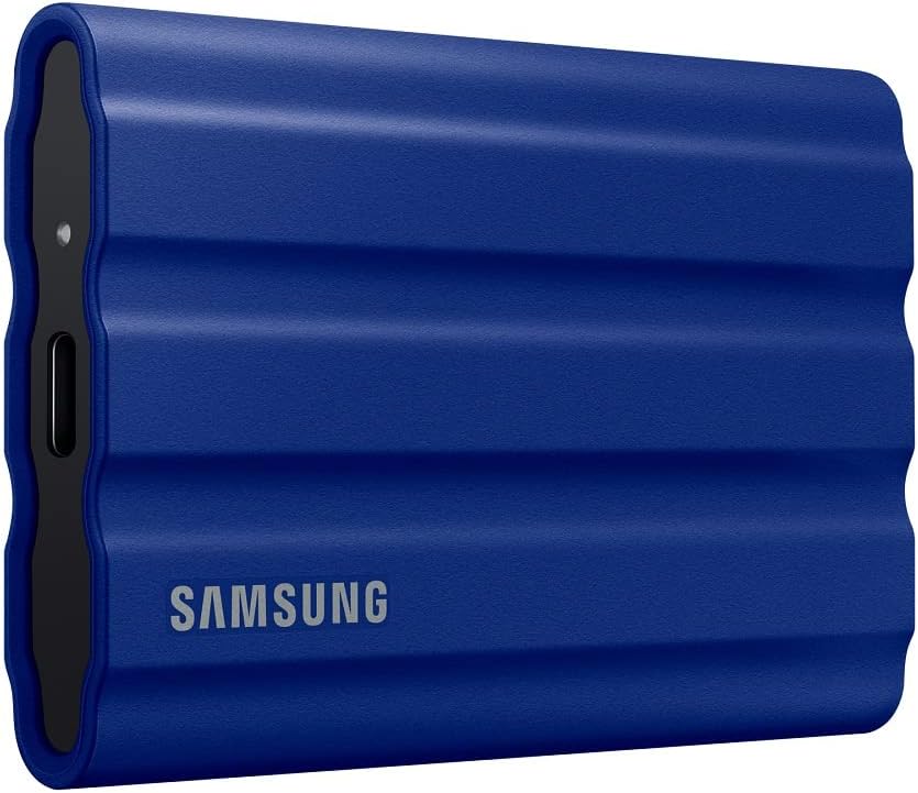 SAMSUNG T7 Shield 2TB Portable SSD, USB 3.2 Gen2, Rugged, IP65 Rated, 