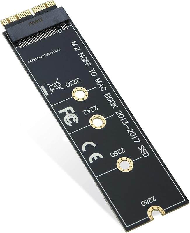 M.2 NVMe SSD to 12+16Pin Adapter for MacBook Air and Mac Pro