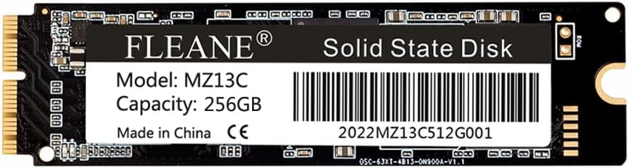 256GB SSD Replacement for MacBook Pro A1398 A1502 and MacBook Air A146