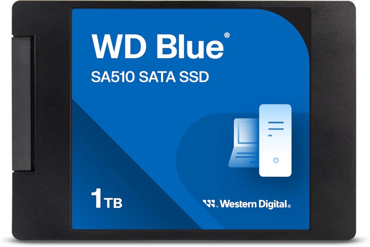 WD Blue 1TB SATA III 2.5-Inch Internal SSD with 560MB/s Speed and 7mm 