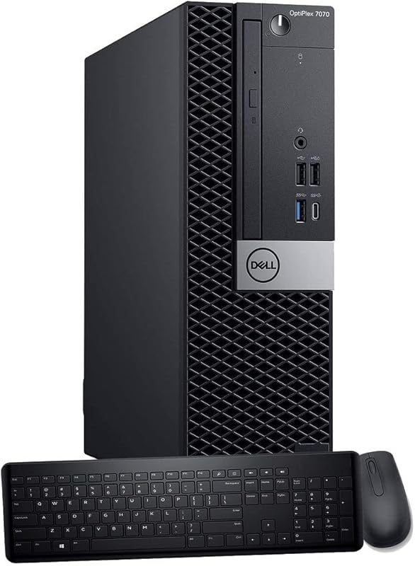 Dell OptiPlex 7070 SFF Desktop with Intel i7, 32GB RAM, 1TB NVMe SSD, 