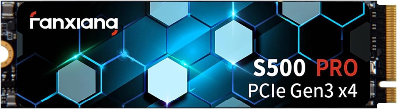 Fanxiang S500 Pro 512GB NVMe SSD 3200 MB/s for Laptop and Desktop