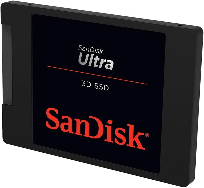 SanDisk Ultra 3D NAND 500GB Internal SSD - SATA III 6 Gb/s, 2.5 Inch /