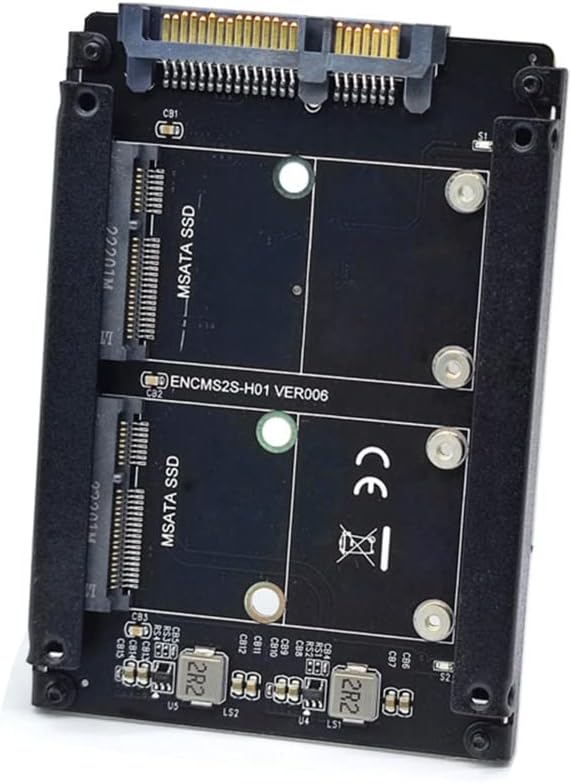 Dual Mini-SATA SSD to 2.5