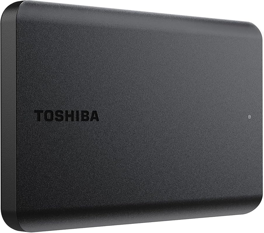 Toshiba Canvio Basics 2TB Portable External Hard Drive USB 3.0, Black