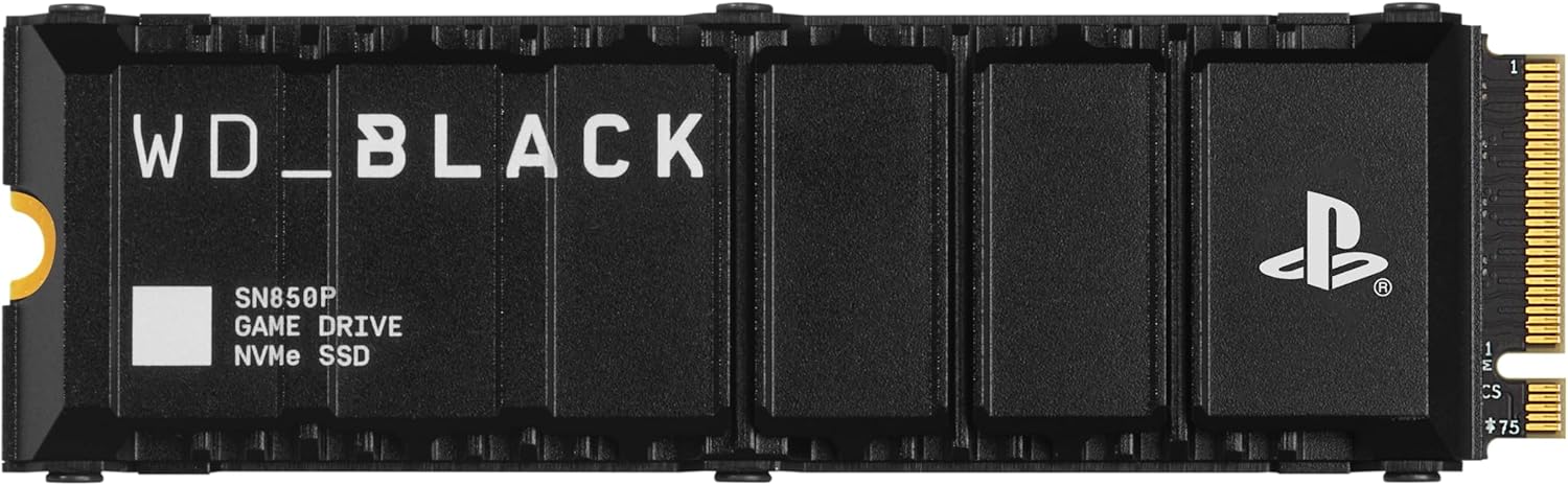 WD_BLACK 1TB SN850P NVMe M.2 SSD Officially Licensed Storage Expansion