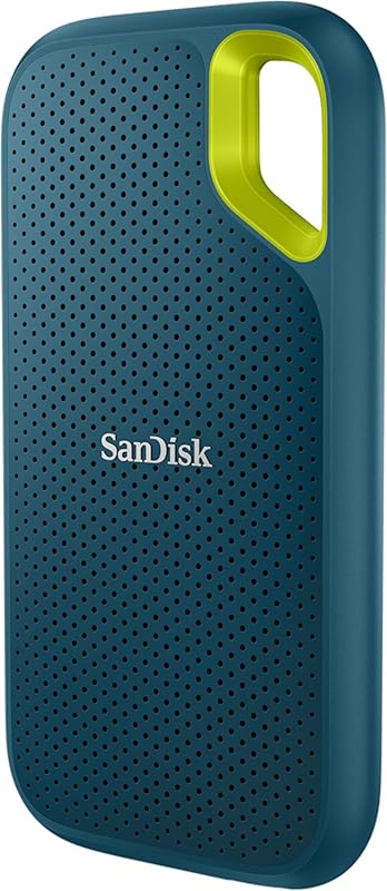 SanDisk 2TB Extreme Portable SSD with USB-C and Dust Resistance for Ma