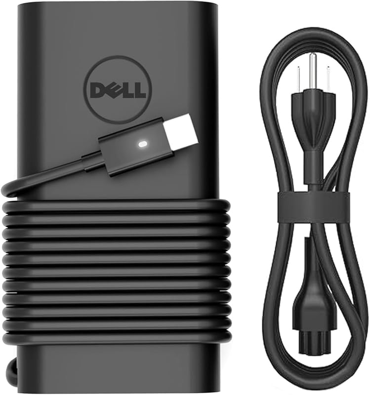 90W USB C Laptop Charger for Dell XPS 13 9365 9360 9370 XPS 15 9500 La