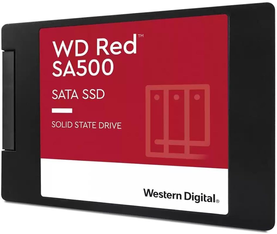 Western Digital 2TB WD Red SA500 NAS Internal SSD SATA III 2.5-Inch